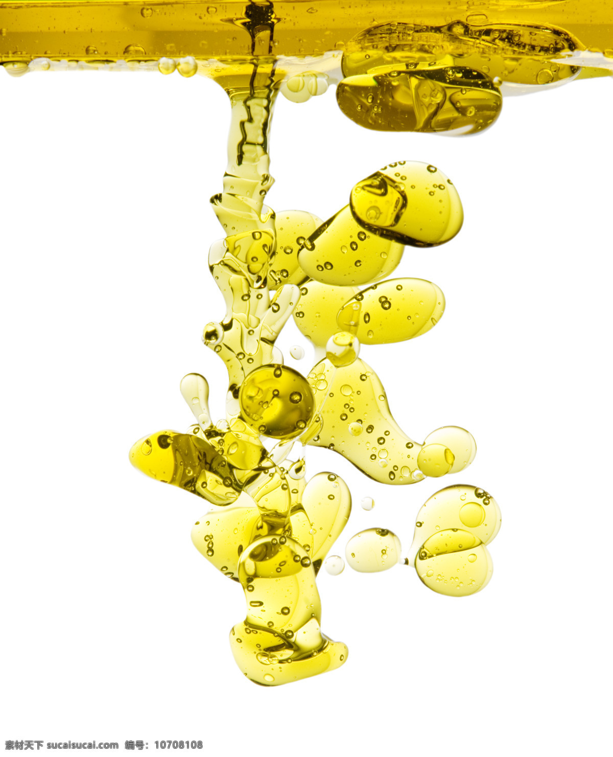 黄色 液体 创意图片 高清图片 精美图片 明 水泡 印刷适用