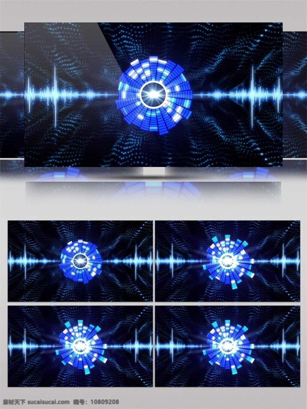 蓝色 不规则 光球 高清 视频 科技蓝色 酒吧夜场 科技感 视频素材 动态视频素材