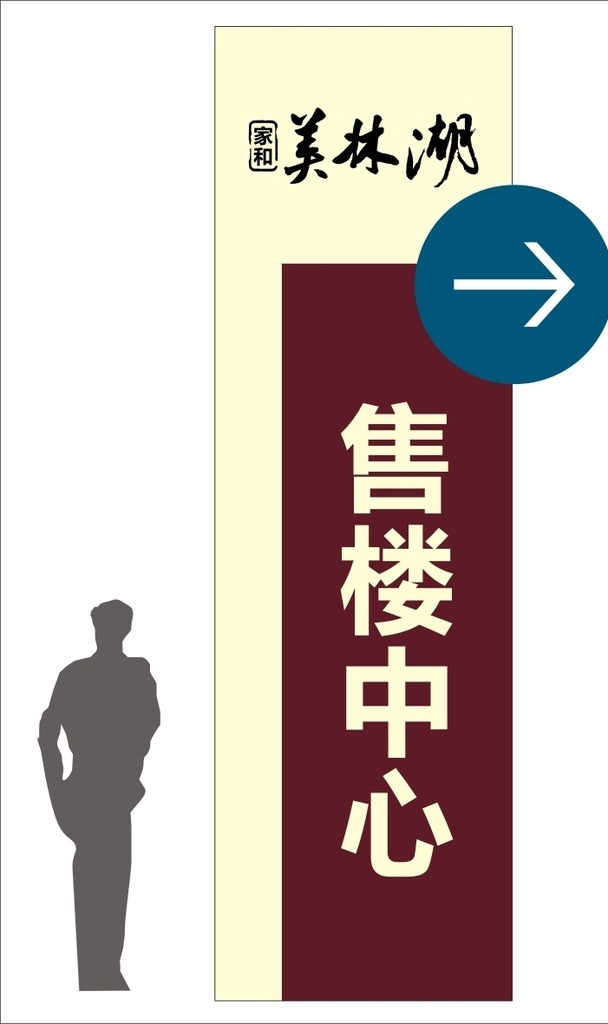 宾馆 酒店 小区 售楼 导视牌 标志图标 公共标识标志