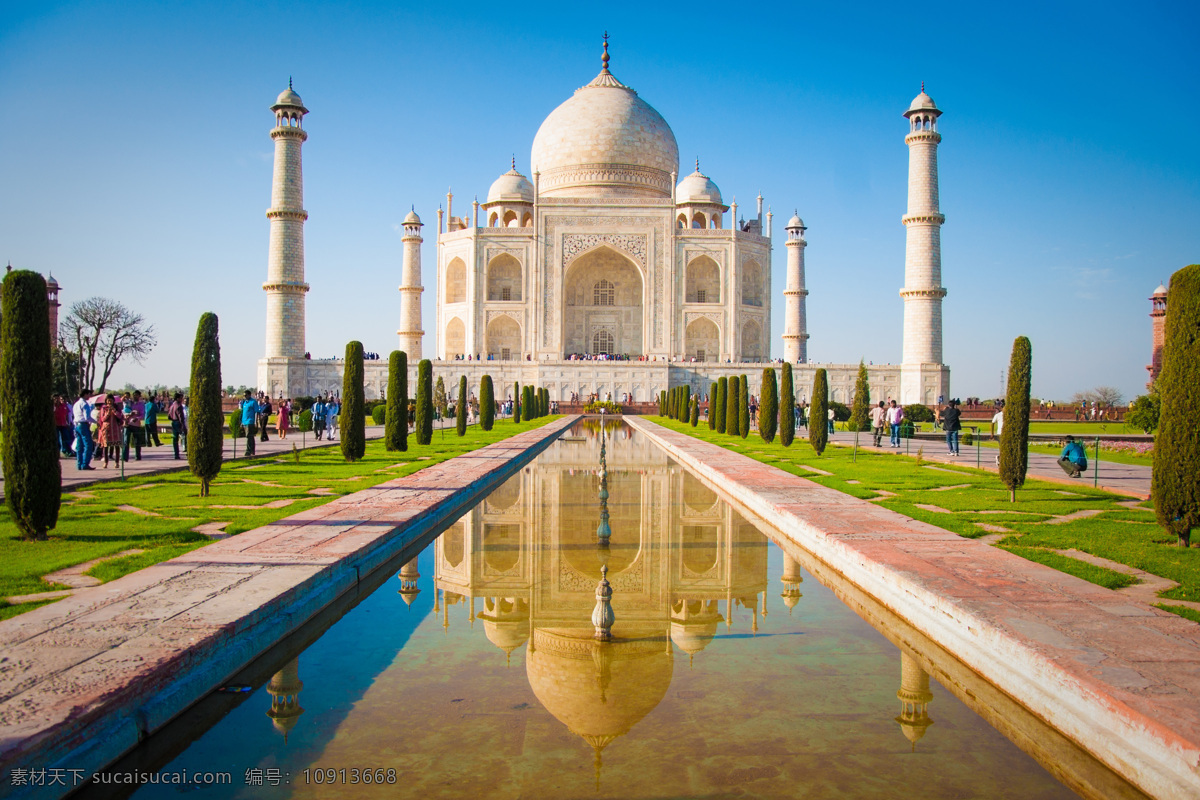 美丽泰姬陵 美丽 泰姬陵 印度 标志性 建筑 印度建筑风景 印度旅游景点 美丽风景 美景 印度风光 建筑设计 自然风景 自然景观 蓝色