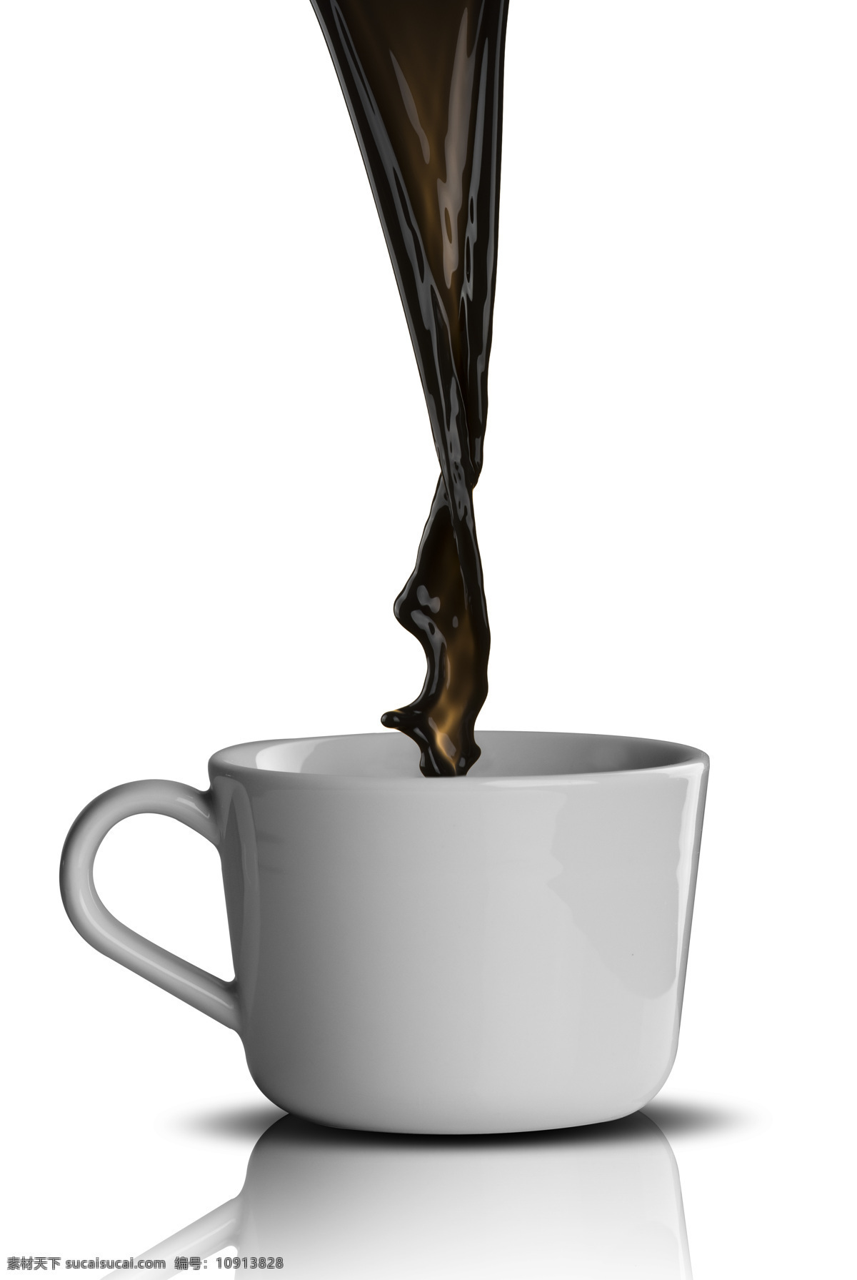 香浓浓的咖啡 咖啡 咖啡豆 咖啡原料 咖啡摄影 咖啡杯子 酒水饮料 餐饮美食 白色