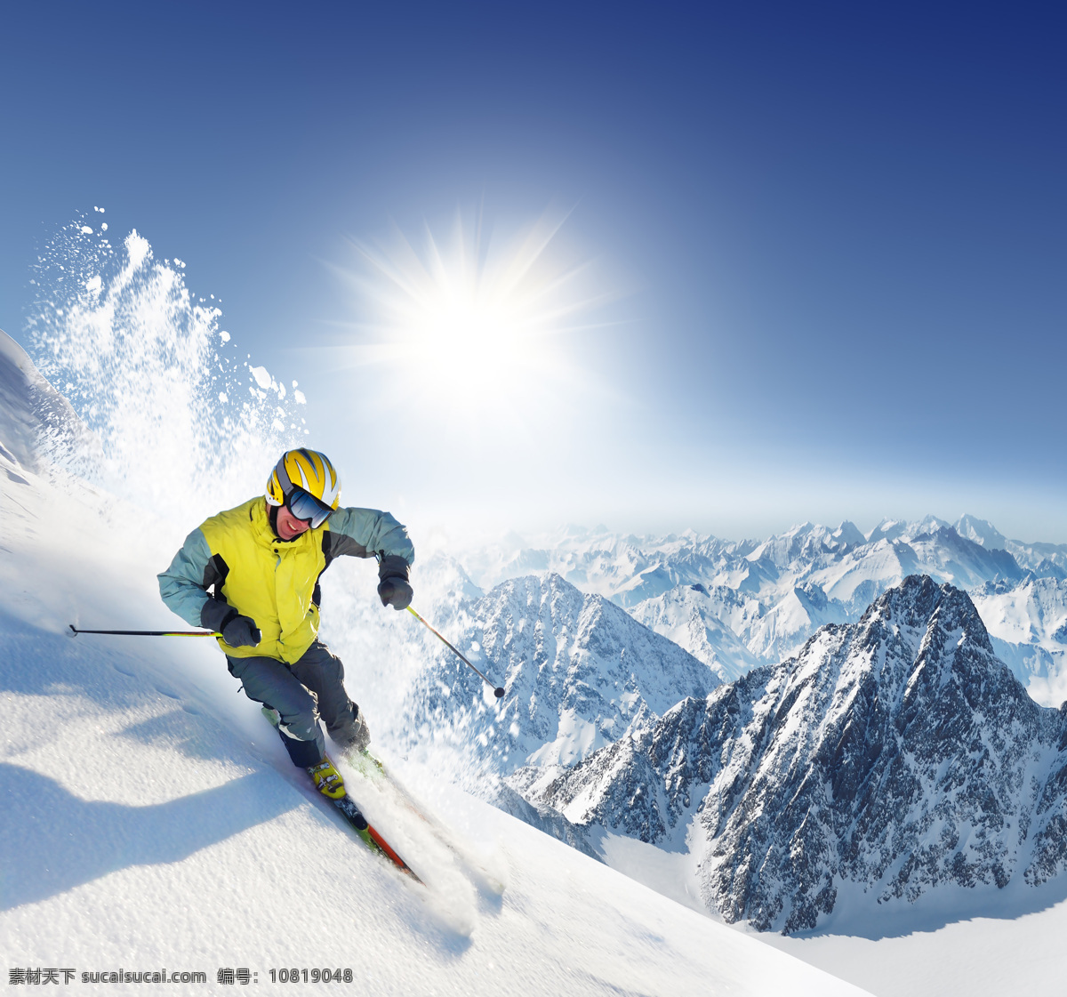 雪地 滑雪 男人 雪山 人物 人物摄影 人物素材 职业人物 生活人物 滑雪图片 生活百科