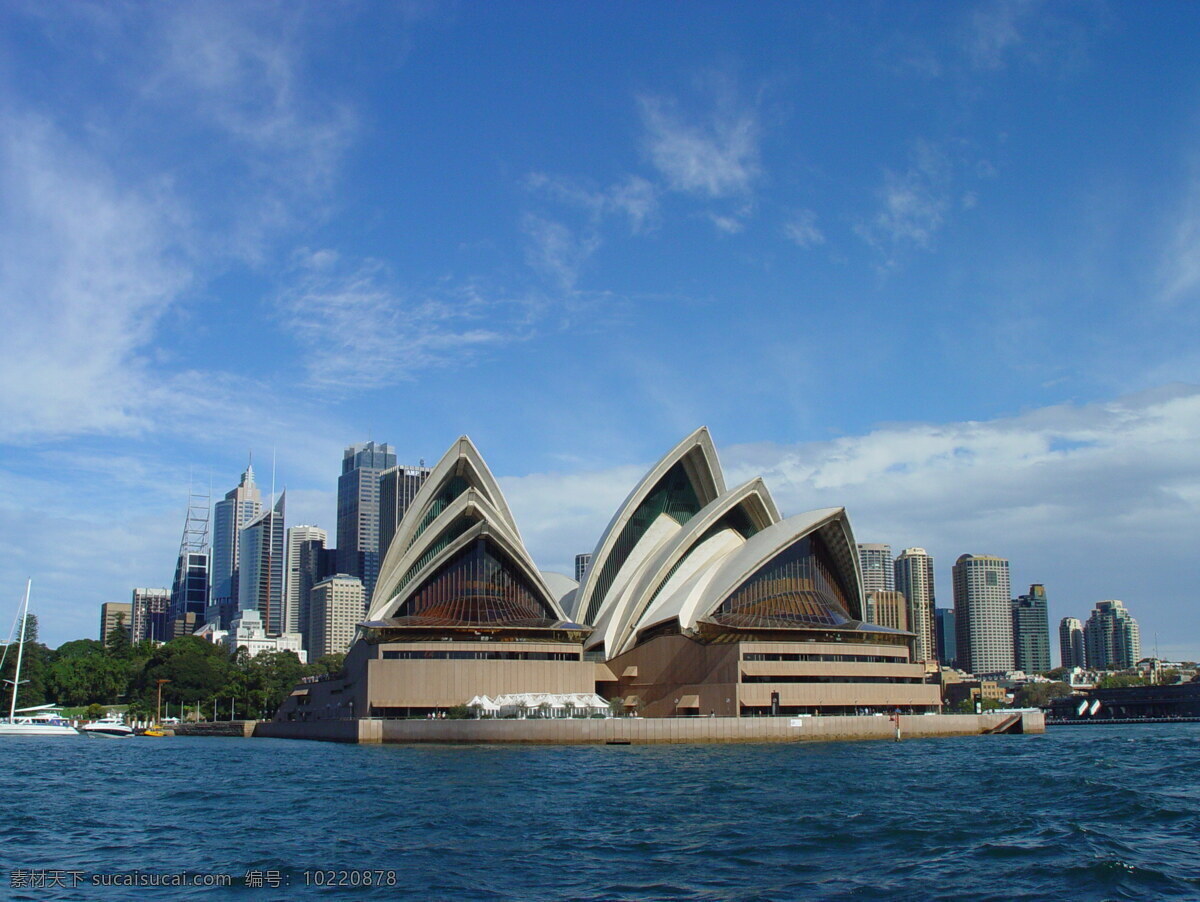 澳洲 悉尼歌剧院 悉尼湾 旅游摄影 国外旅游 摄影图库