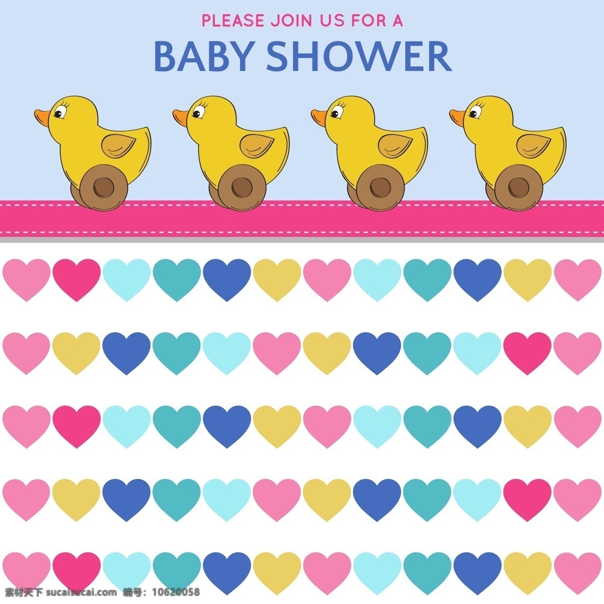 婴儿 淋浴 玩具 鸭 海报 横幅 生日 邀请 卡片 卡通 婴儿淋浴 文字 事件 男孩 欢迎 滑稽 公告 新生儿 出生 到达