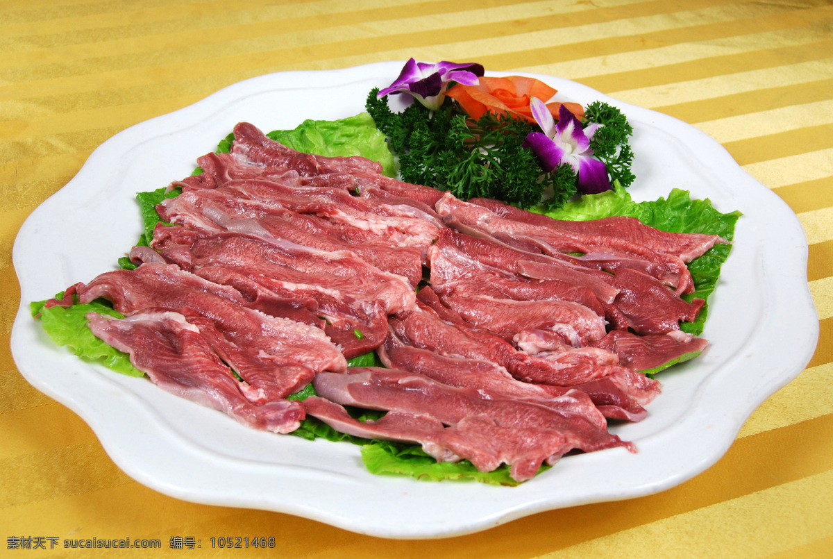 生烫猪利 猪利 猪舌 花 生菜 荤菜 特色 美食 易拉宝 餐饮美食 传统美食