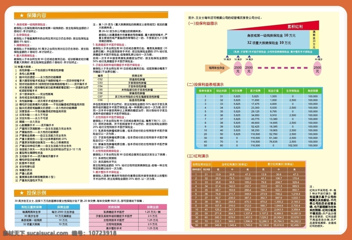 国泰 保险 dm 传 单单 页 psd源文件