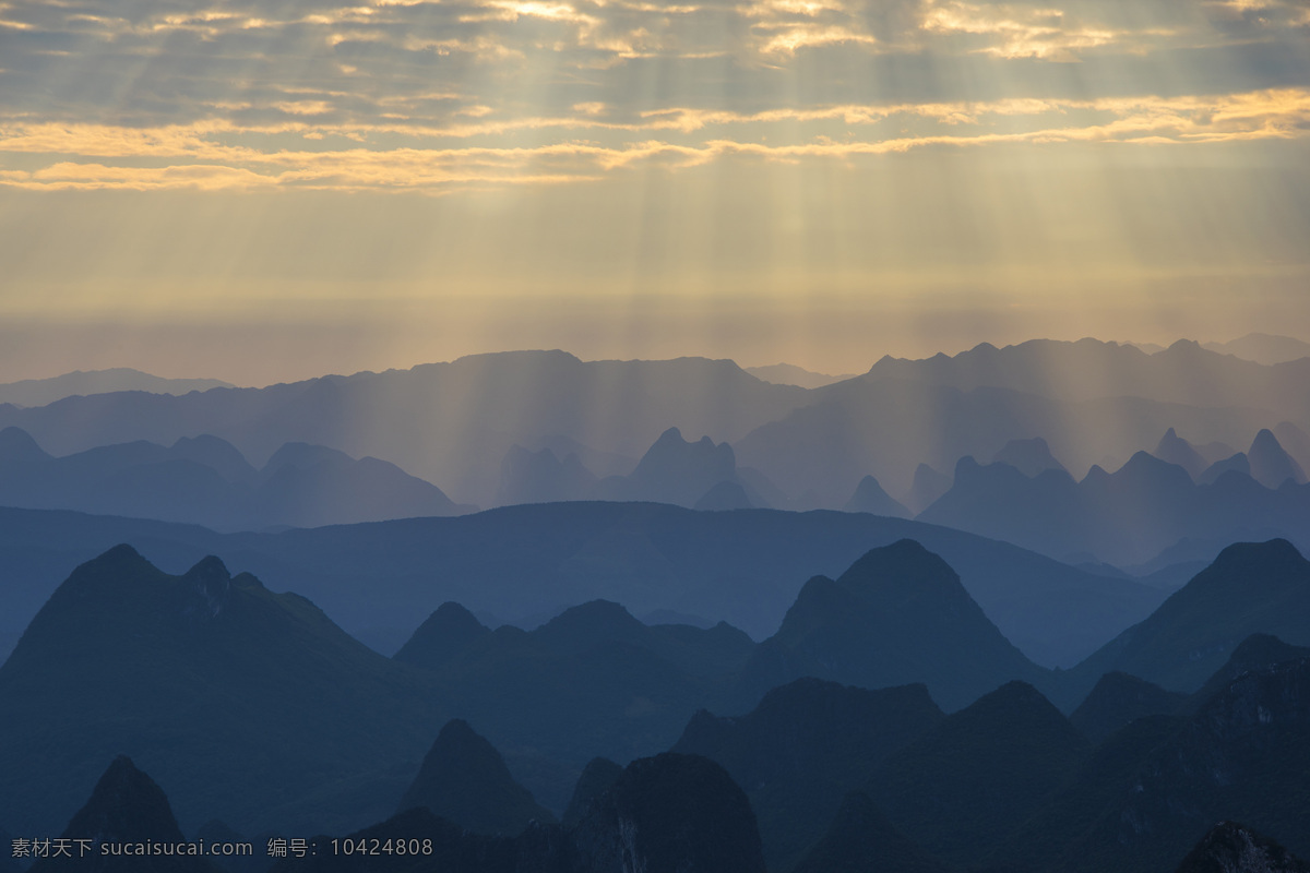 广西 桂林 尧山 风景