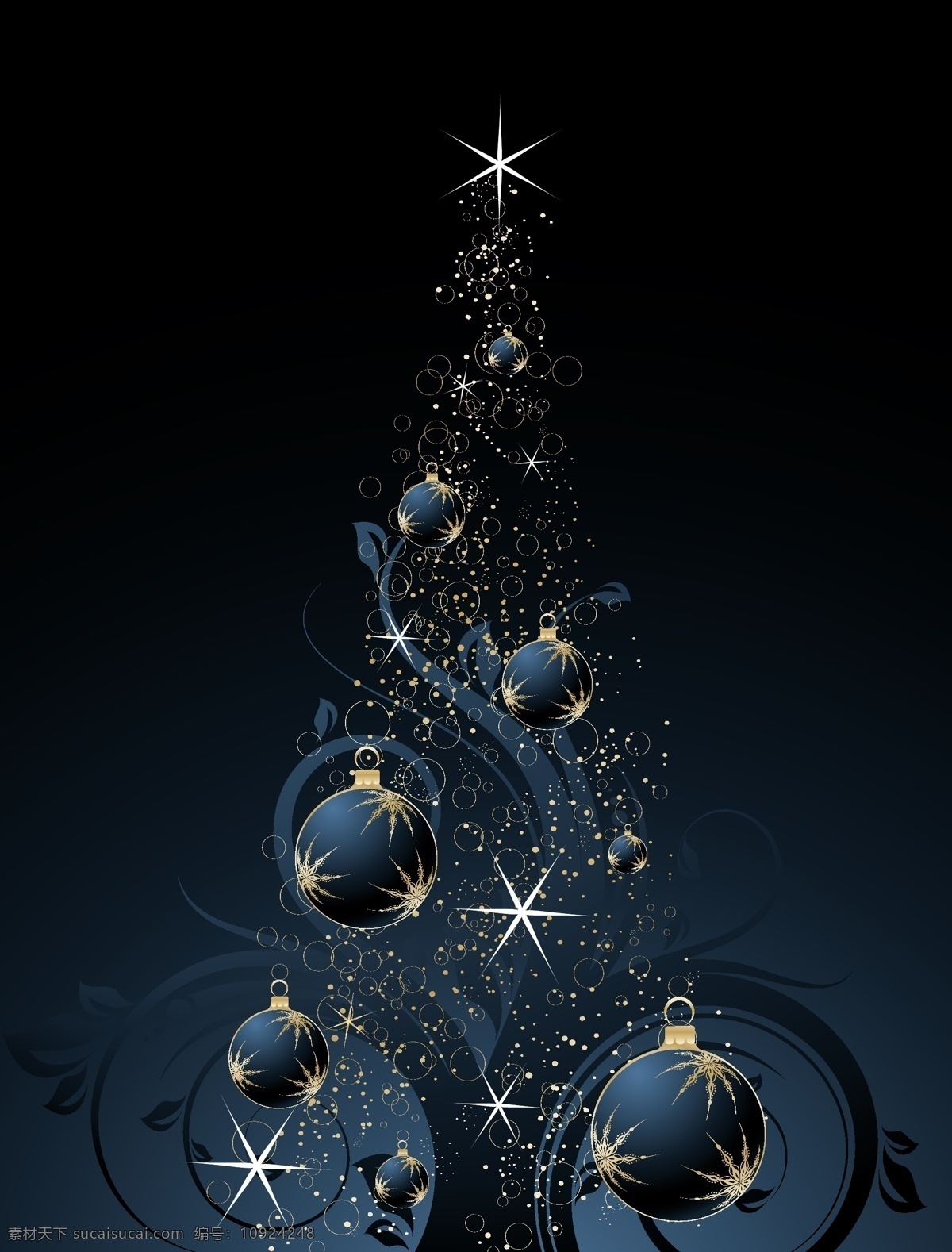 矢量 新年 圣诞节 圣诞树 圣诞快乐 merry chirstmas 星光 闪光 花纹 星星 圣诞 挂 球 装饰 节日素材 2015 元旦 春节 元宵