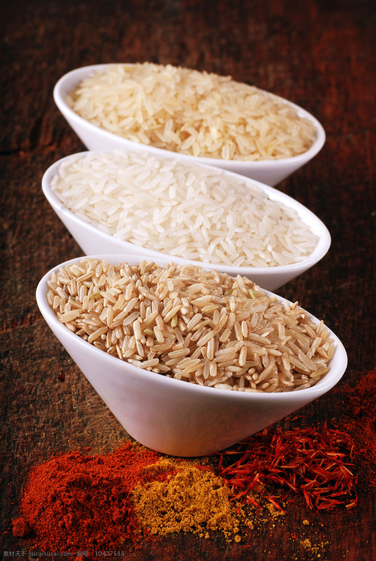 各色大米 大米 高清大米 各种大米 三碗大米 粮油 餐饮美食 食物原料