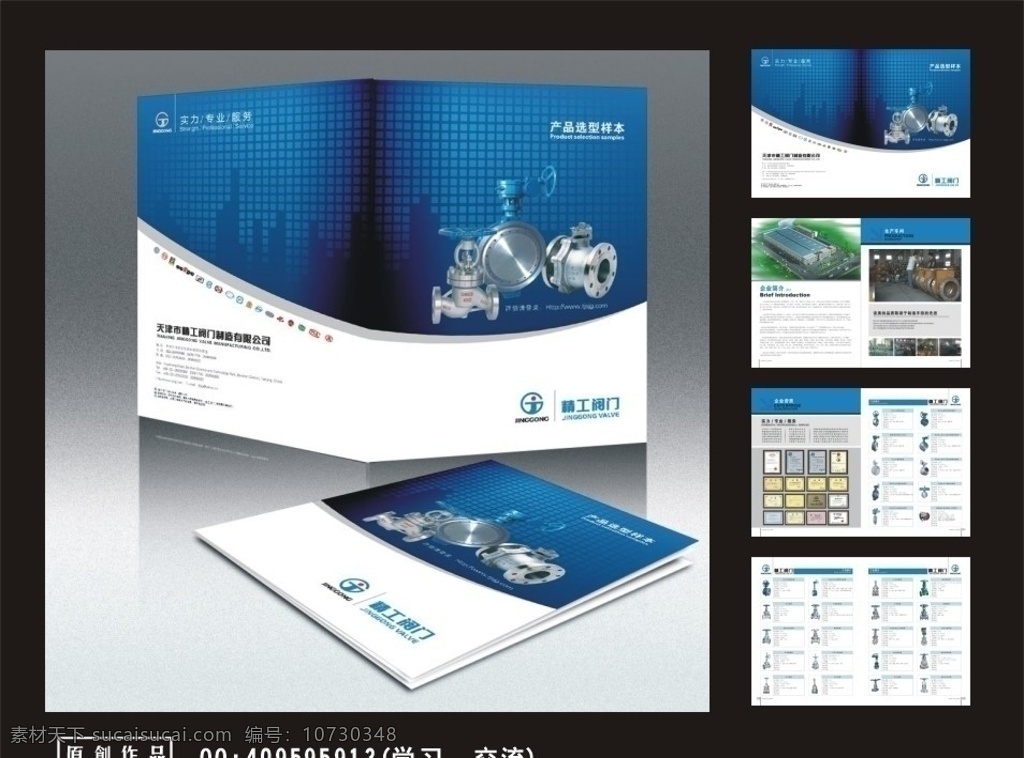 阀门样本 产品画册 画册封面 阀门 常用阀门 阀门证书 阀门产品 画册设计 矢量