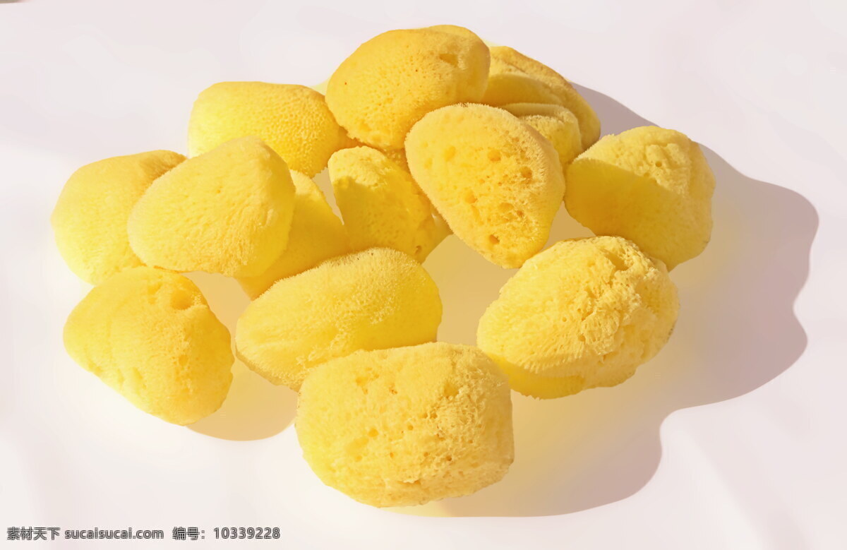 黄色 海绵 球 高清 棉球 海绵球 塑料
