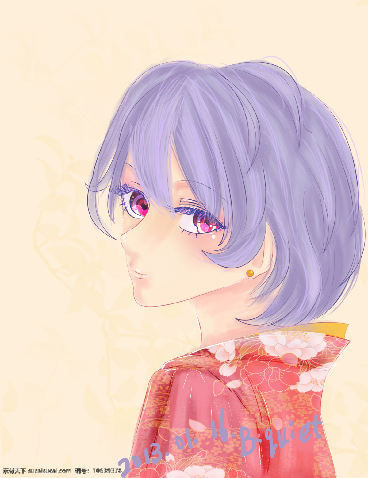 动漫 女孩 插画 动漫动画 动漫人物 短发 动漫女孩插画 温馨色彩 插画集