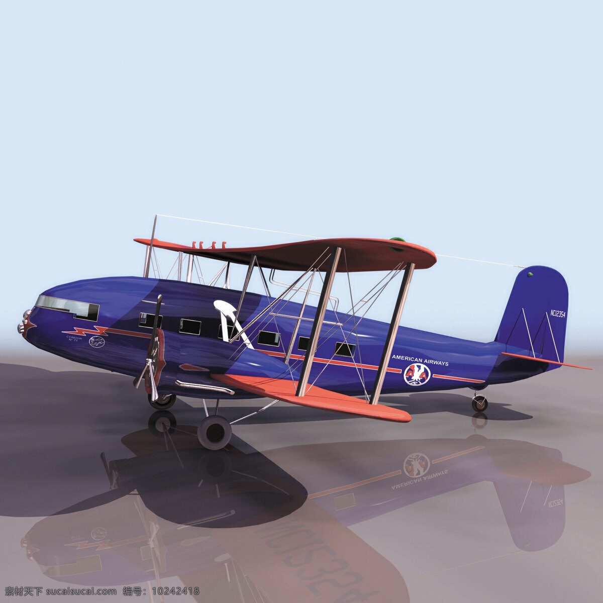 陆海 两栖 飞机模型 飞机 客机 小型 侦察机 3d模型素材 其他3d模型