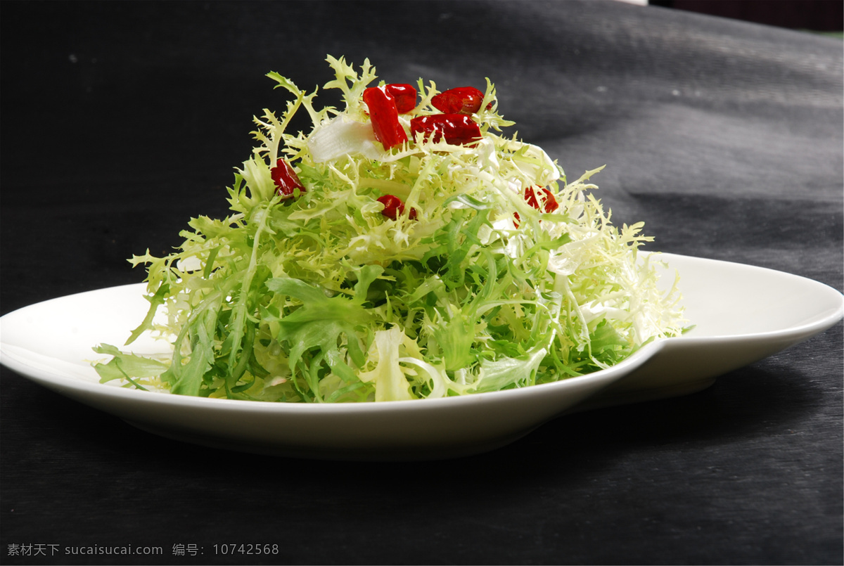 巧拌苦菊 美食 传统美食 餐饮美食 高清菜谱用图