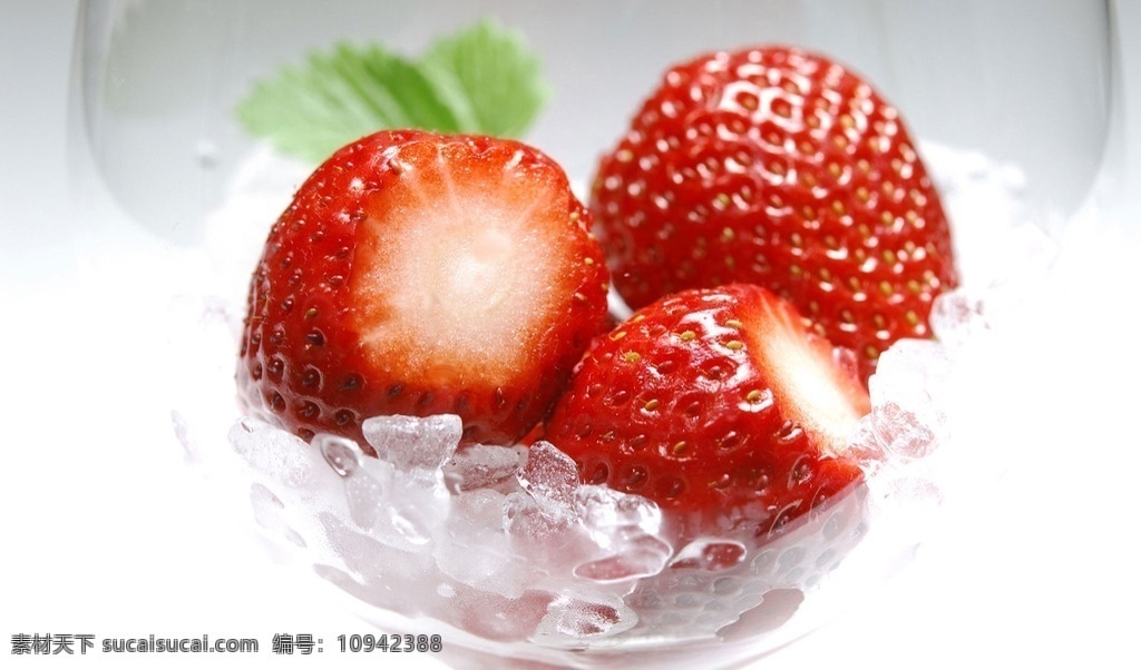 唯美 植物 自热 新鲜 鲜果 水果 草莓 生物世界