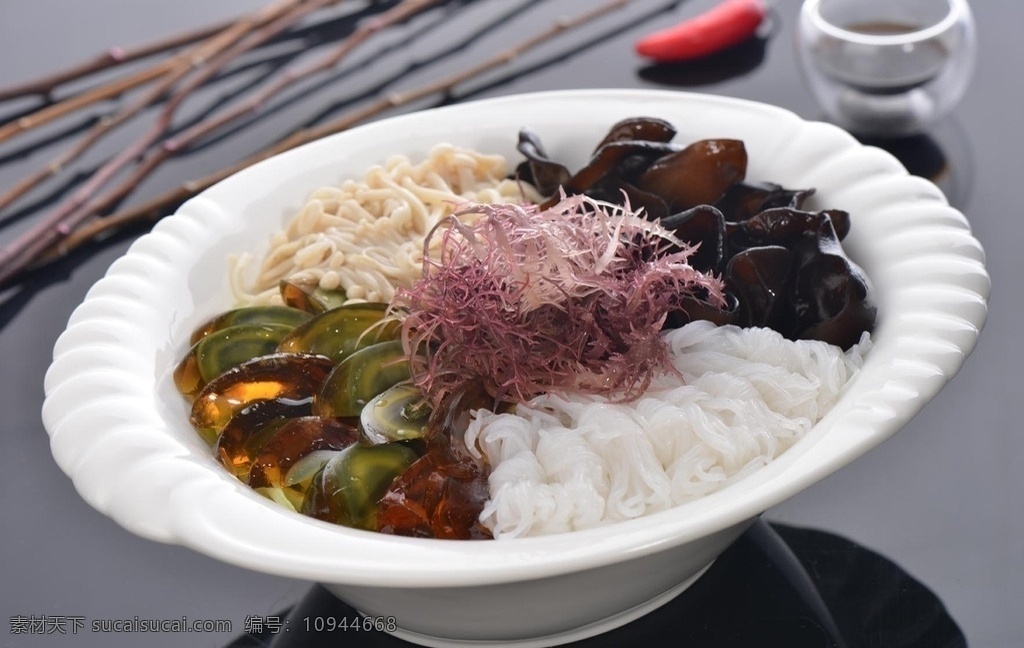 家常菜 青菜 特色菜 高清 什锦 捞汁什锦 传统美食 餐饮美食