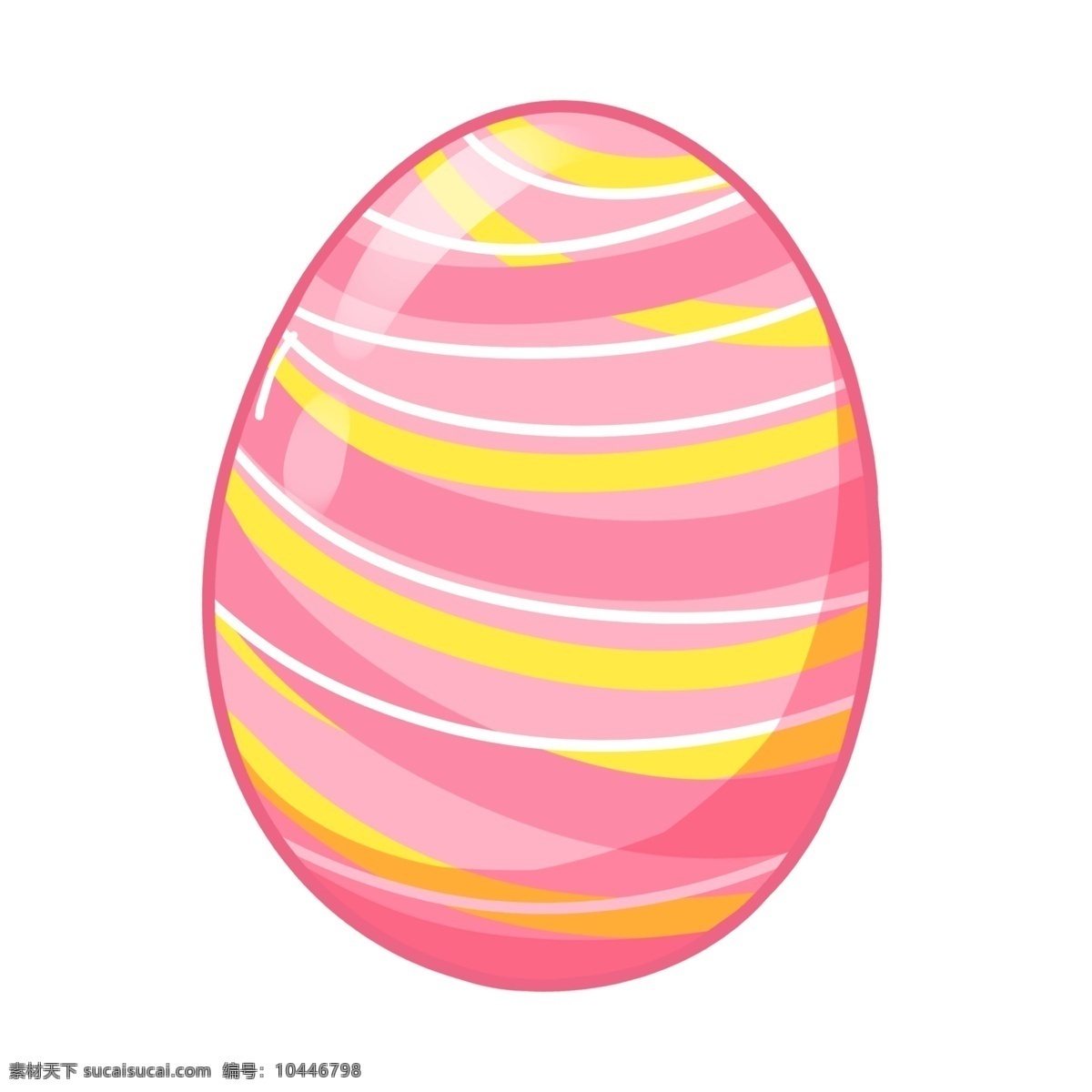 粉色 卡通 节日 彩蛋 元素 复活节 复活节彩蛋 手绘彩蛋 复活节装饰