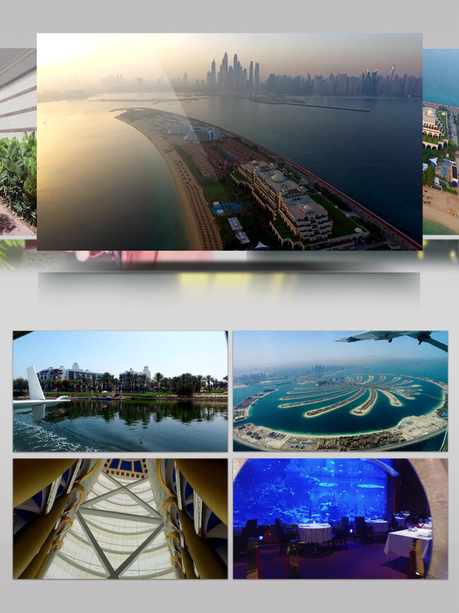 2k 迪拜 阿拉伯 酒店 旅游度假 展示 旅游 宣传片 城市 度假 航拍 建筑 景观 旅行 鸟瞰 享受