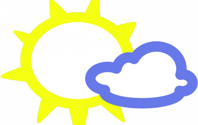 阳光 明媚 浮云 天气 符号 矢量 图像 标志 夹 剪贴画 气候 图标 网站 颜色 艺术 svg 预测天气 云 干燥的 自然景观