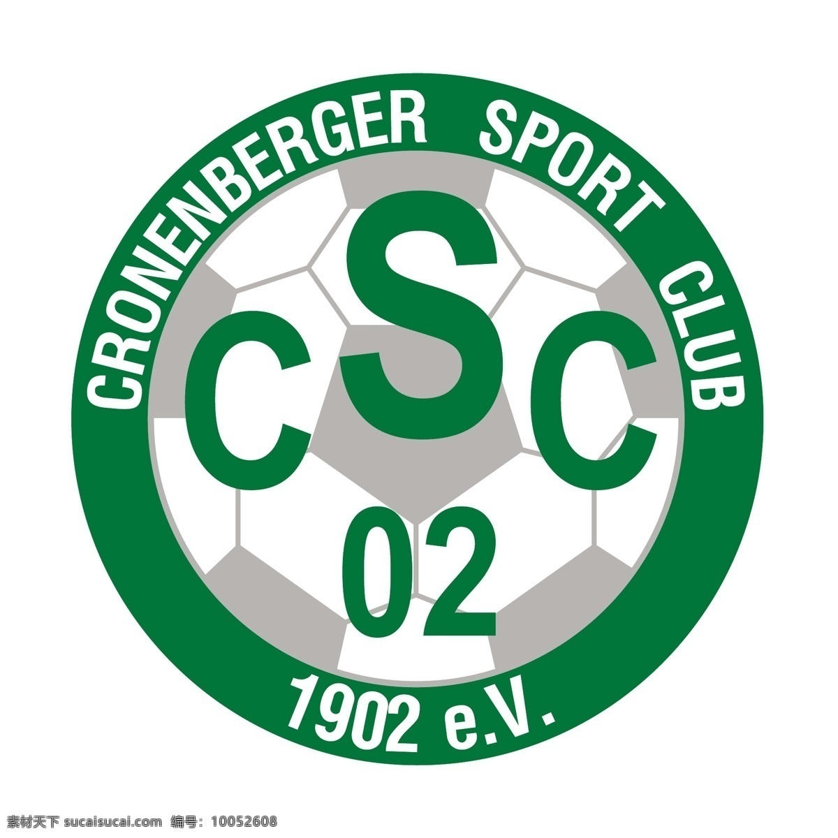 自由 cronenberger 体育俱乐部 标志 白色