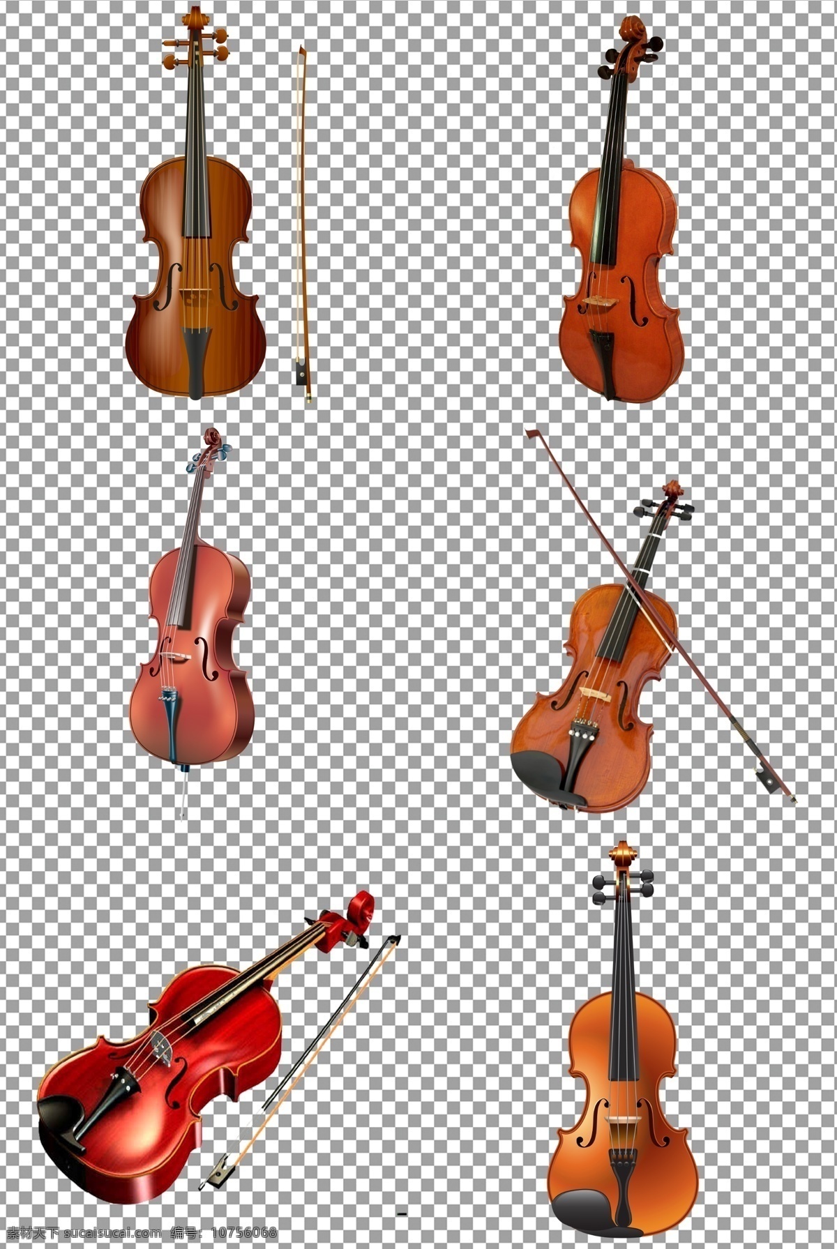 西洋 乐器 小提琴 免抠 无背景 免抠图 抠图 元素 透明 通道 png免抠图 分层
