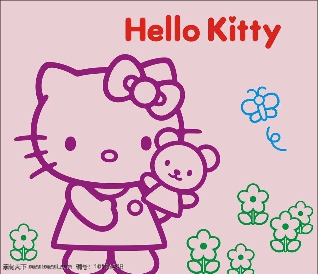 HelloKitty猫素材图片下载-素材编号10159788-素材天下图库