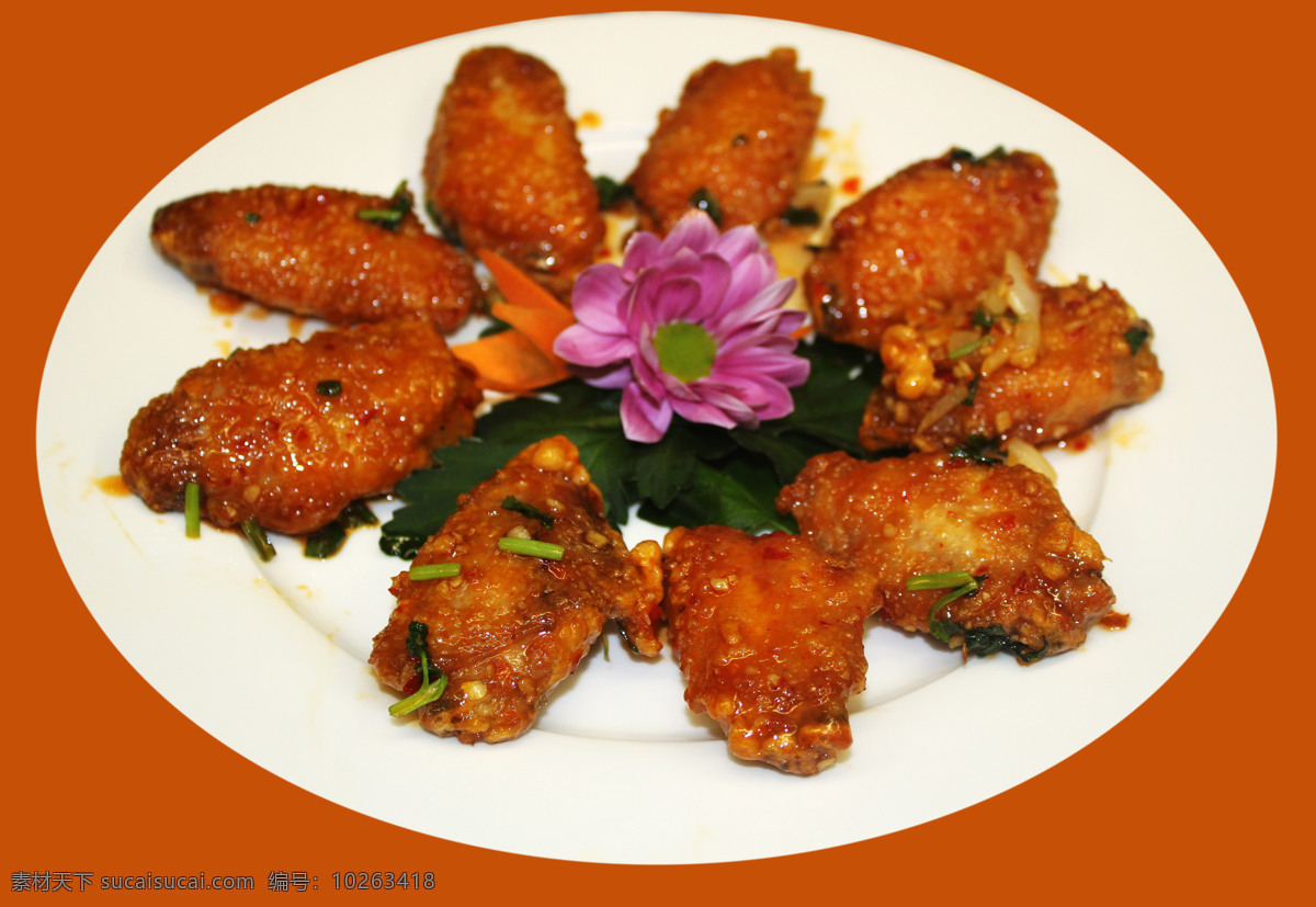 香辣鸡翅 餐饮美食 传统美食 菜品图片