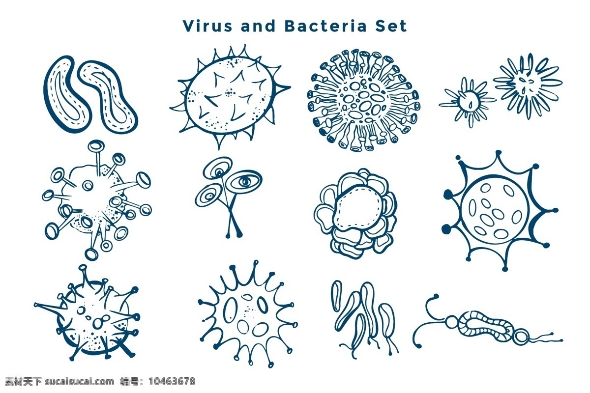 病毒 细菌 防护 防疫 洗手 免疫 消毒杀菌 细胞 医疗医护 ai矢量图 高清图片