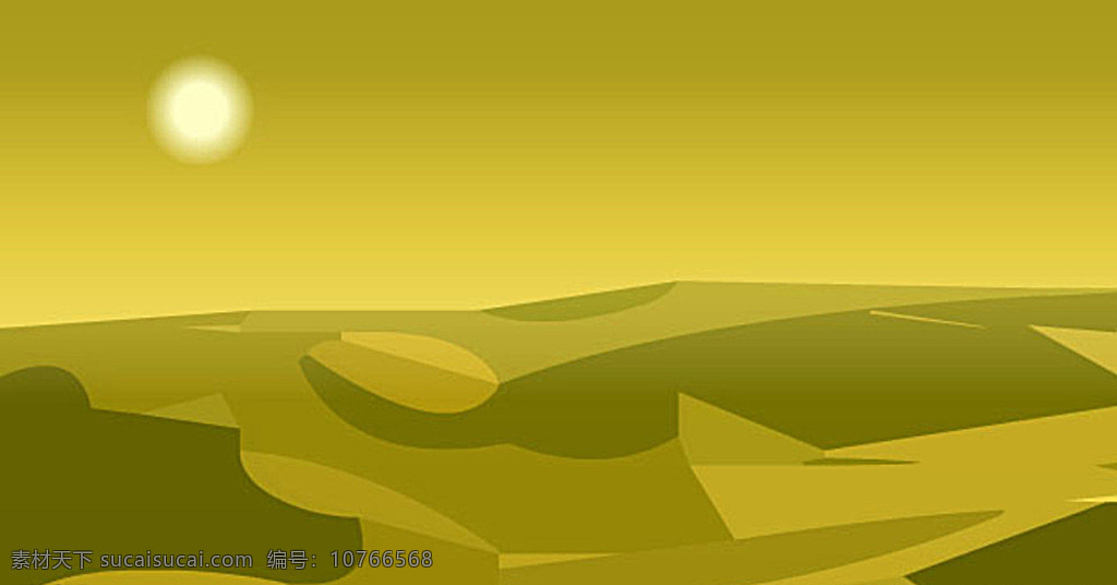 地面 运动 flash 三维动画 地面运动 太阳 板块运动 矢量 共享素材 多媒体 动画 动画素材 fla 黄色