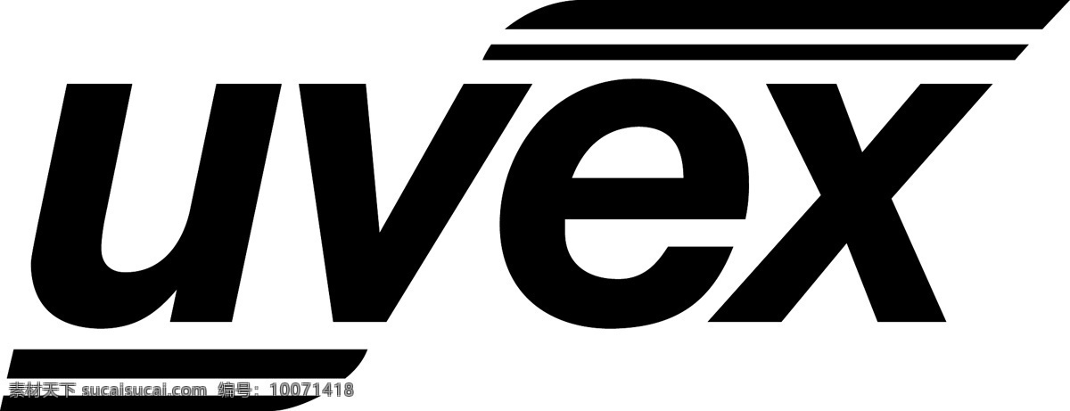 uvex 英文 logo 标志 标识标志图标 小图标 英文标志 矢量 psd源文件 文件 源文件