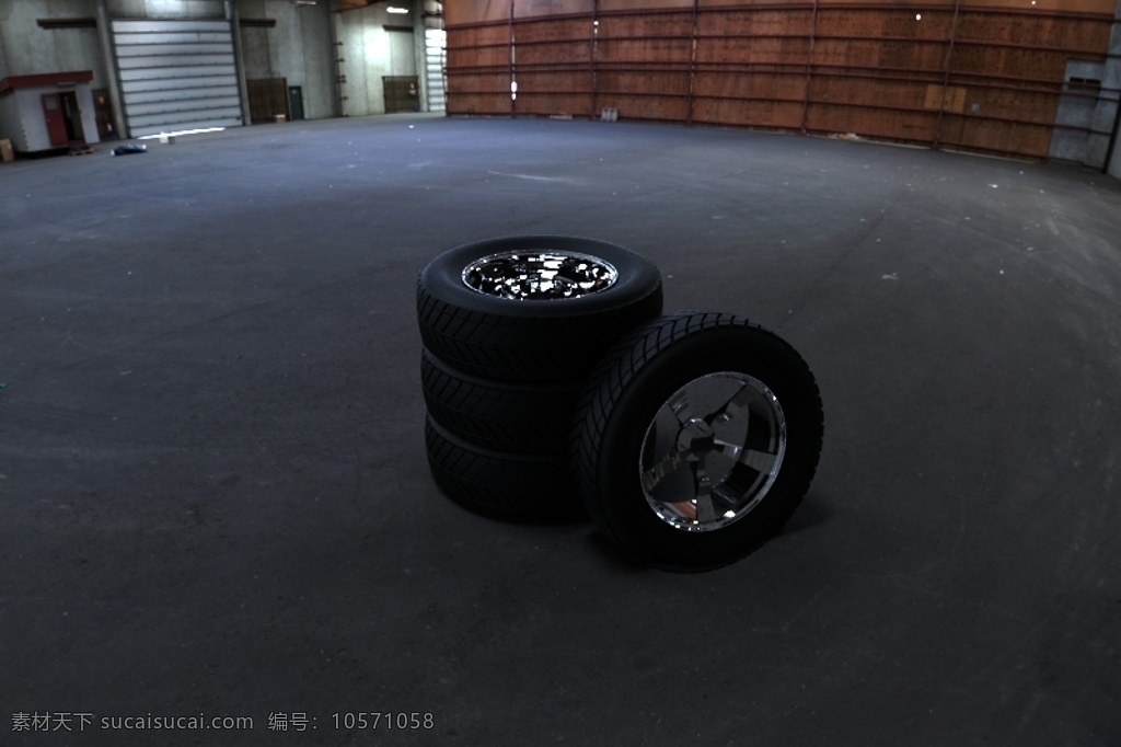 96小时 轮胎 3d模型素材 其他3d模型