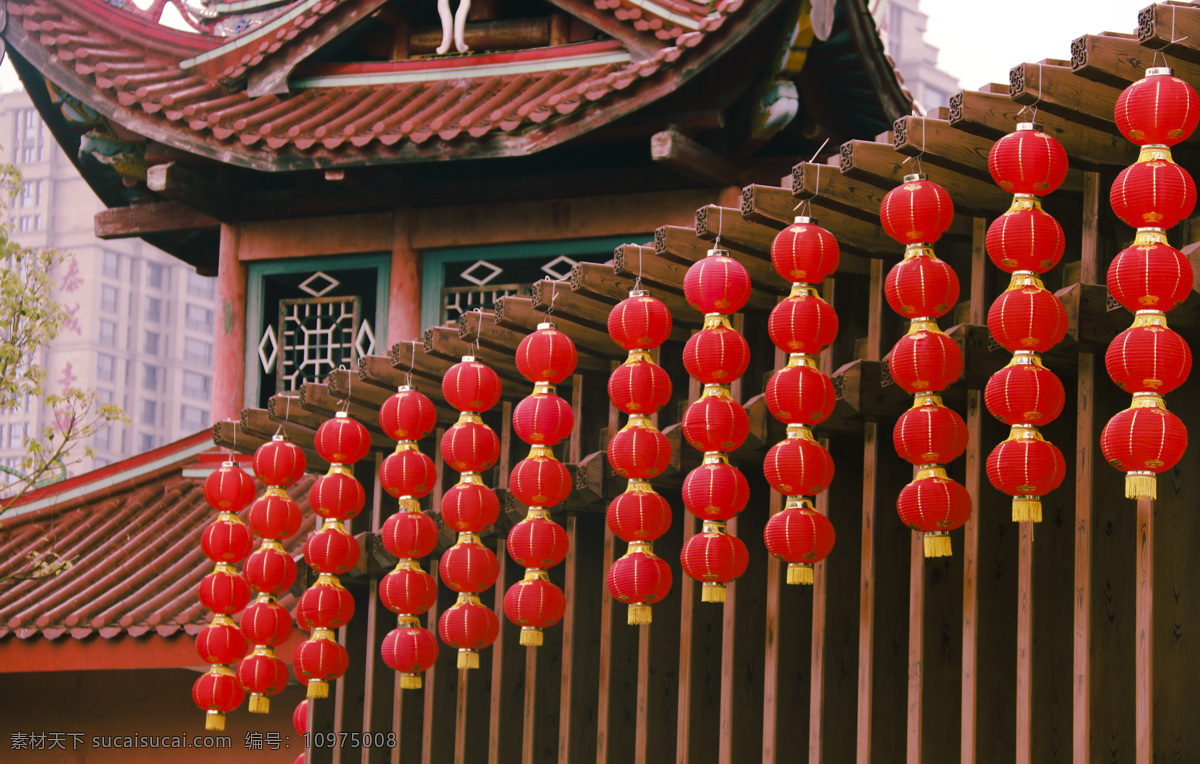 喜庆 红灯笼 背景 图 和谐 美好 幸福 红色 灯笼 寺庙 福星高照 喜气洋洋 红红火火