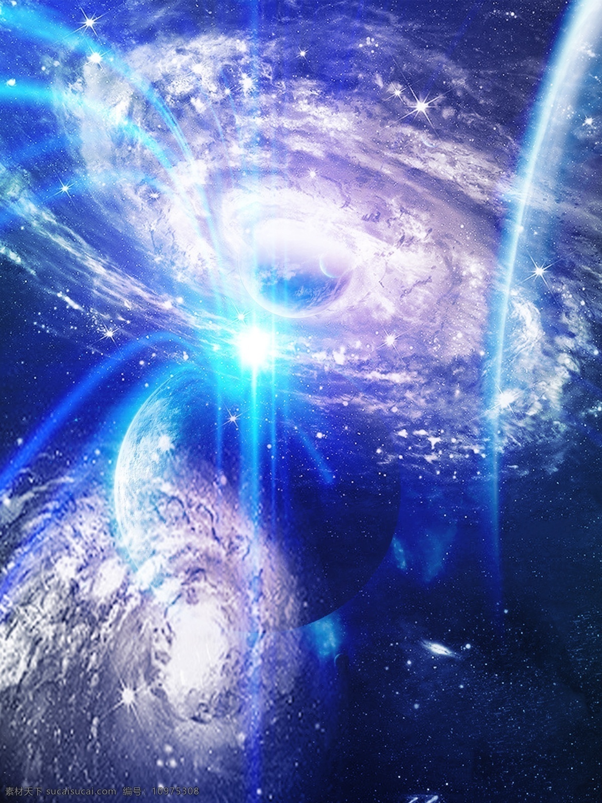 科技 银河 黑洞 背景 科幻 科技感 电竞 蓝色背景 炫酷 vr 未来 超现实 宇宙 电影海报背景 神秘人 广告背景