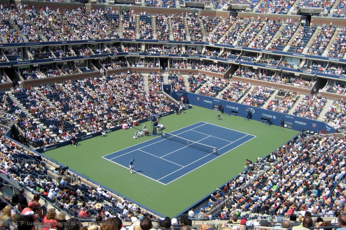 美网公开赛 网球比赛 硬地球场 中心球场 大满贯比赛 美国 网球 公开赛 费德拿 费迪拿 体育运动 文化艺术