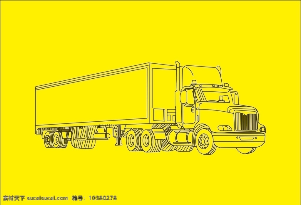 卡车 适量线描 版本 适量卡车 线描卡车 卡车矢量图 货车适量图 货车线描 货车 生活百科