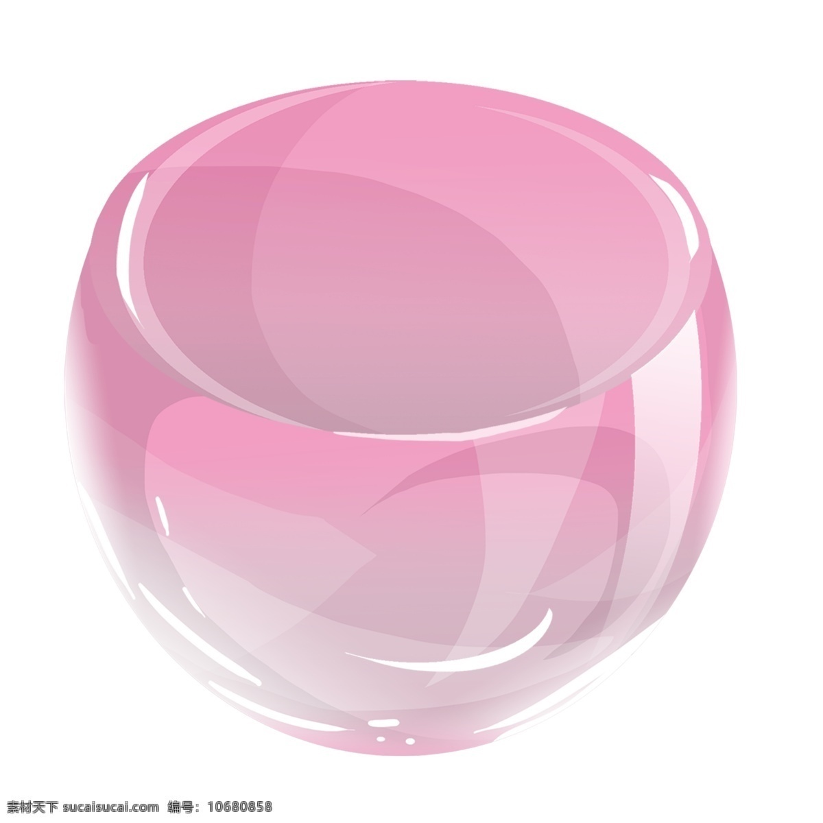 粉色 玻璃 杯子 插画 粉色的杯子 卡通插画 玻璃插画 容器 器皿 玻璃瓶子 装饰品 玻璃的杯子