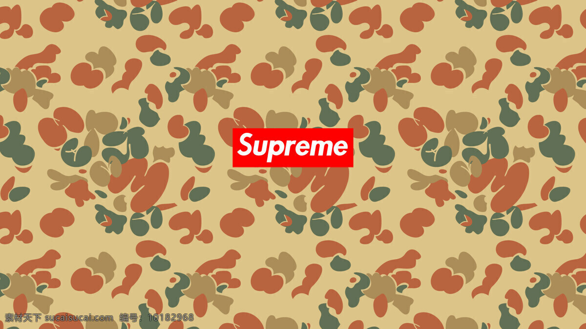 潮 牌 supreme 潮牌 高清 壁纸 矢量图 底纹边框 背景底纹