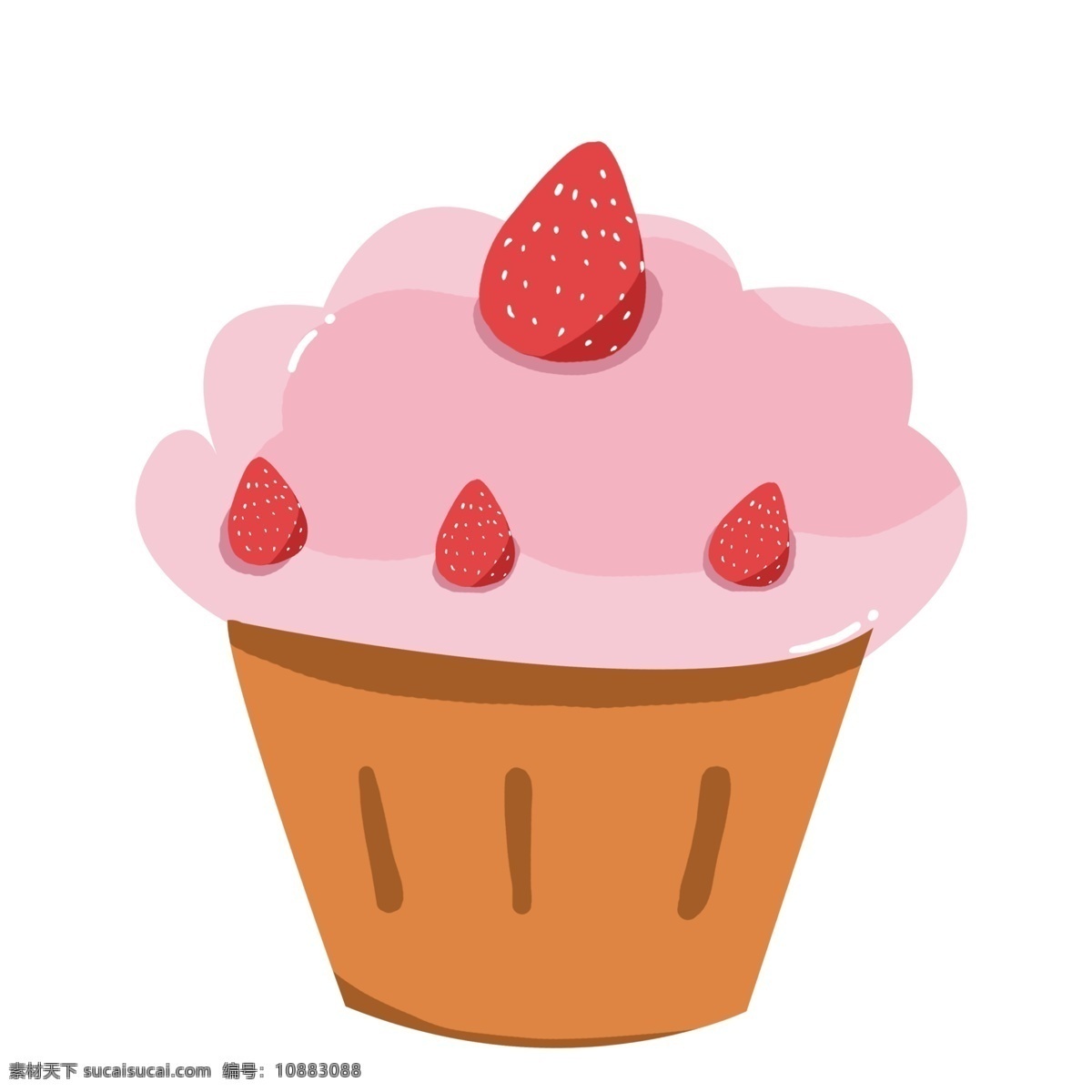 矢量 蛋糕 食物 手绘 生日 节日 草莓蛋糕 矢量食物 矢量蛋糕 简约蛋糕 免扣蛋糕 卡通食物 甜点