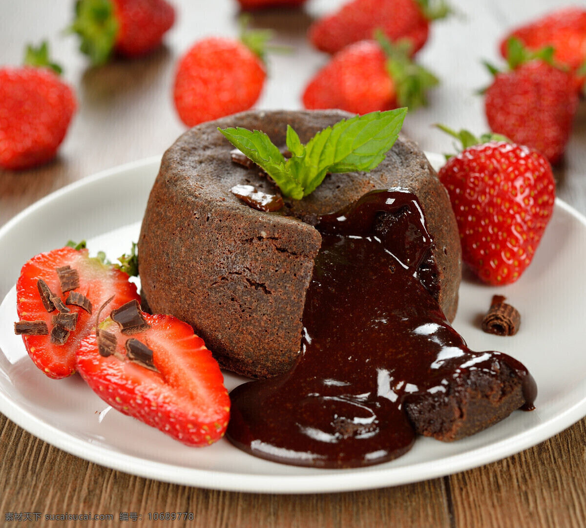 巧克力 甜点 草莓 水果 甜品 点心 食物 餐厅美食 美味 其他类别 餐饮美食 红色