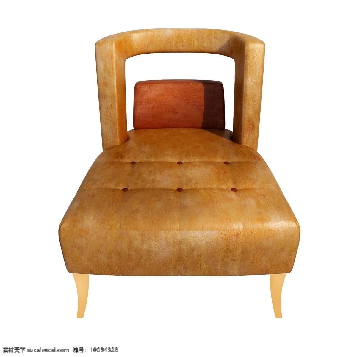 立体 皮质 椅子 图 皮纹 单人椅 沙发 舒适 狂野 金属 质感 3d 创意 套图 png图