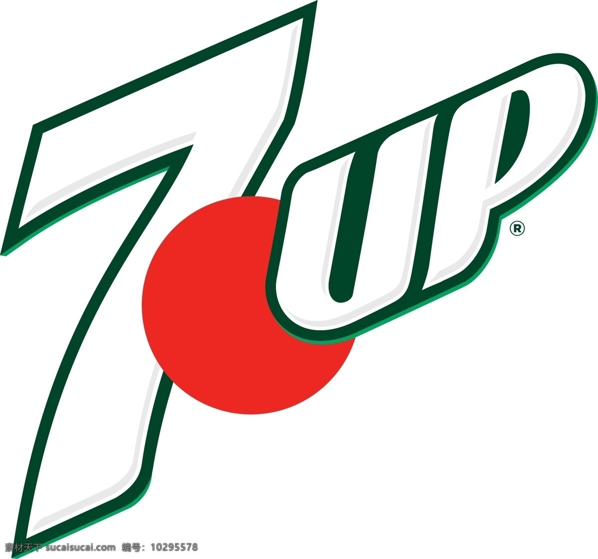 七喜logo 七喜 logo 7up 饮料 汽水 冒泡 柠檬 饮品 超市 标志图标 企业 标志