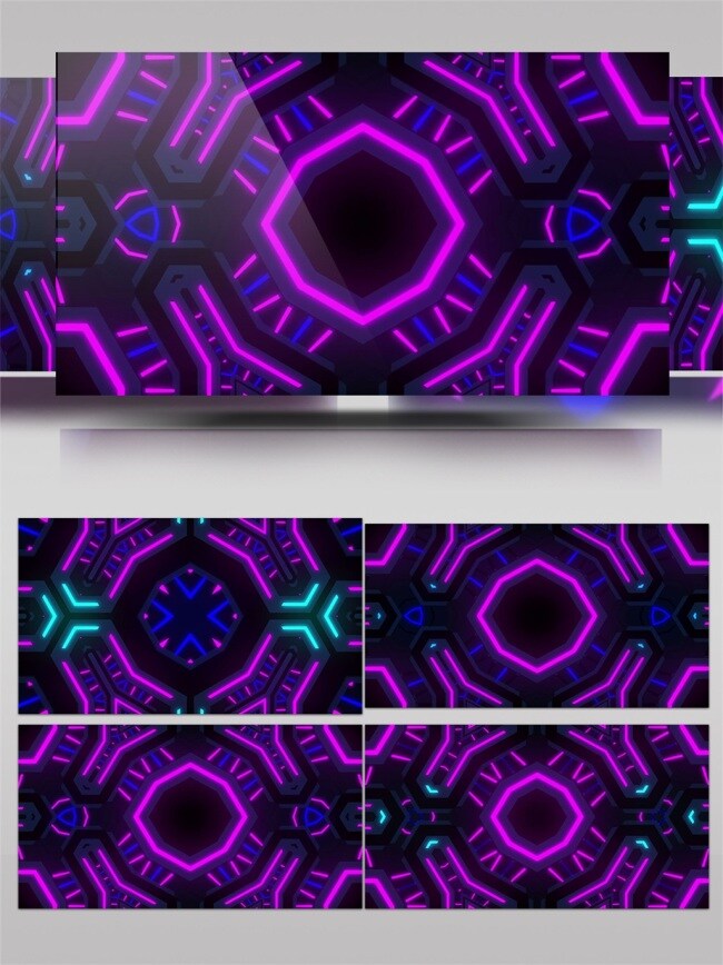 紫色 花纹 扩散 通道 视频 高贵紫色 精致花纹 光效 vj线条 视频素材 动态视频素材