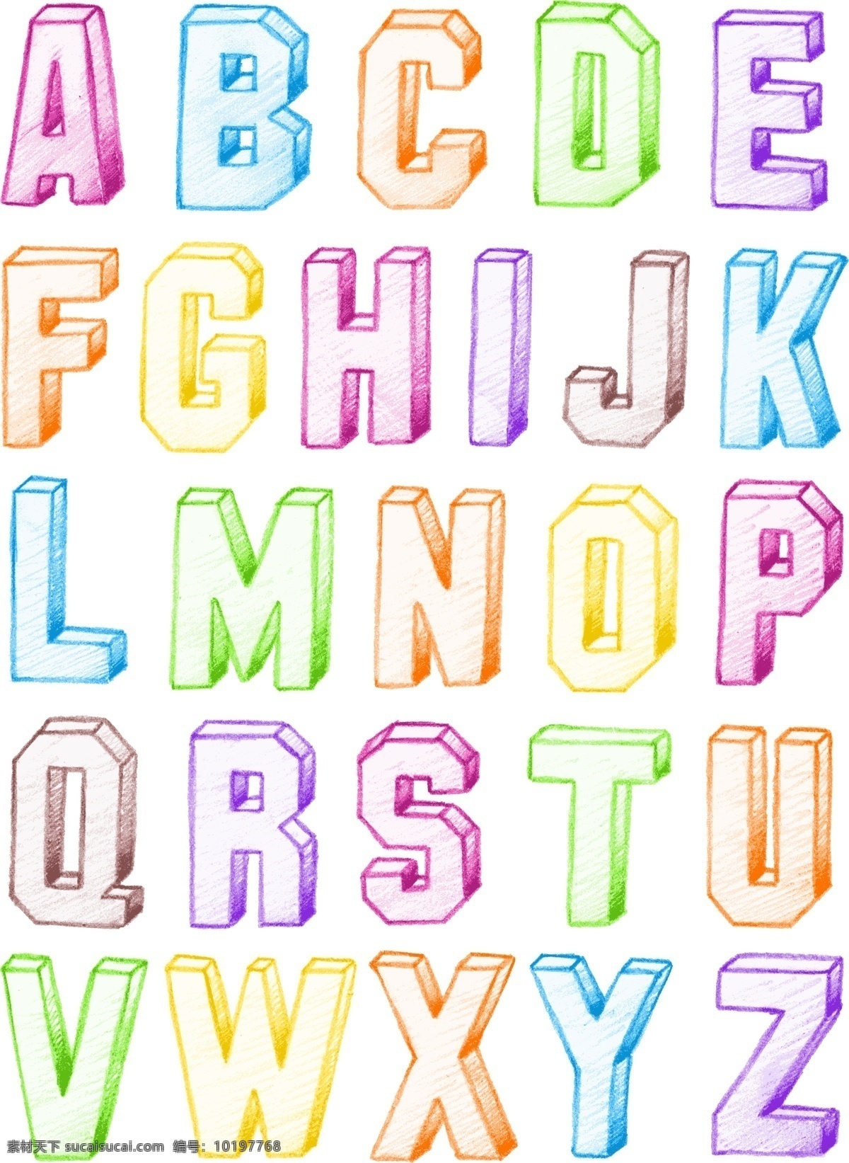 创意 字母 字体 矢量 集 字体设计 字体素材 矢量字体 艺术字体 英文 英文字母 字母设计 立体字体 创意字体 书画文字 文化艺术 矢量素材 白色