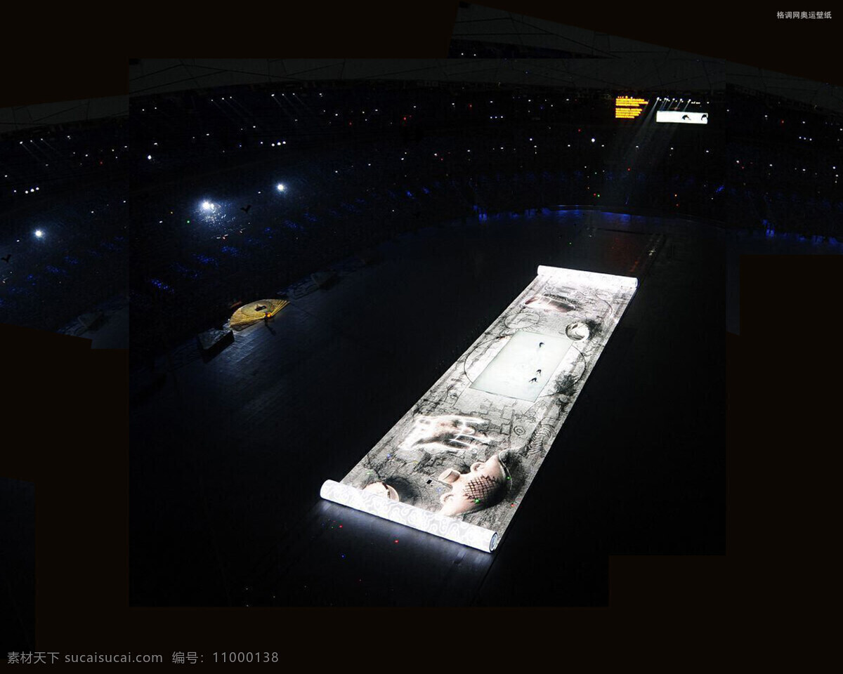 独家 发布 奥运会 开幕式 珍藏 壁纸 文艺表演 篇 家居装饰素材 壁纸墙画壁纸