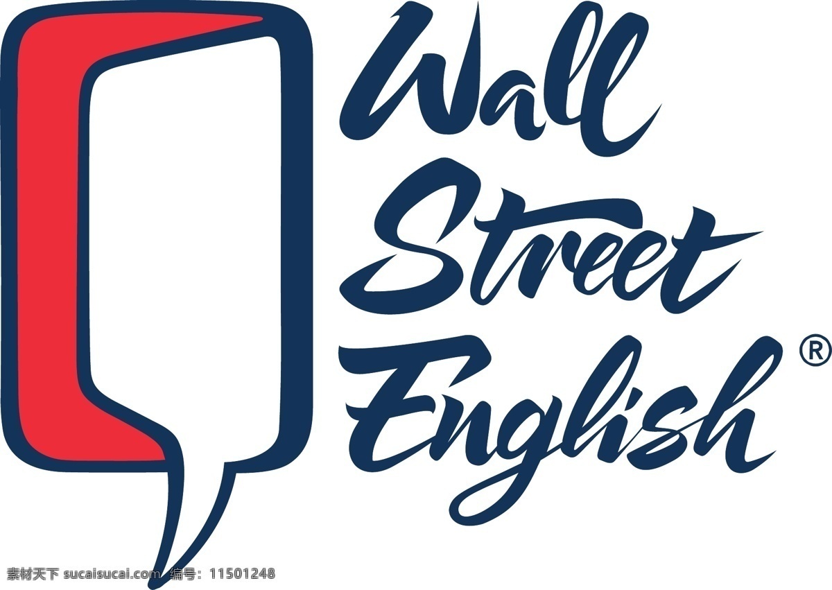 华尔街 英语 logo 华尔街英语 标志矢量图 图标 矢量logo 辅导机构