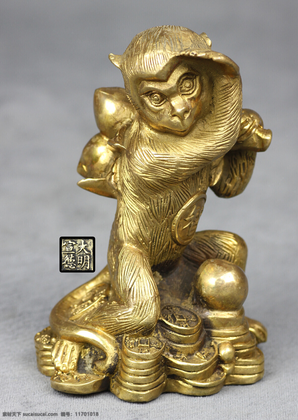 猴摆件 猴年工艺品 猴年雕像 猴年 十二生肖 申 猴 猴工艺品 猴年素材 猴年新年 金猴 文化艺术 传统文化