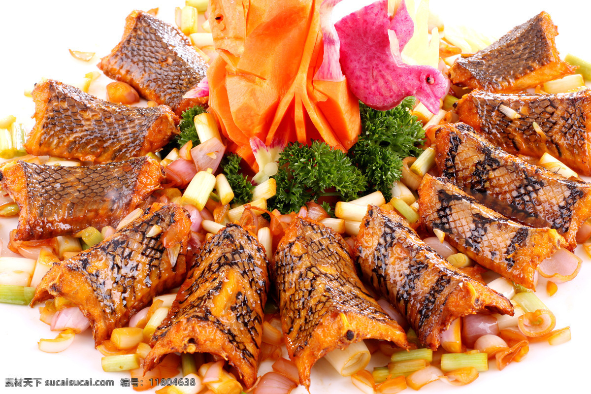 葱油焗水律 蛇 粤菜 菜式 传统美食 餐饮美食