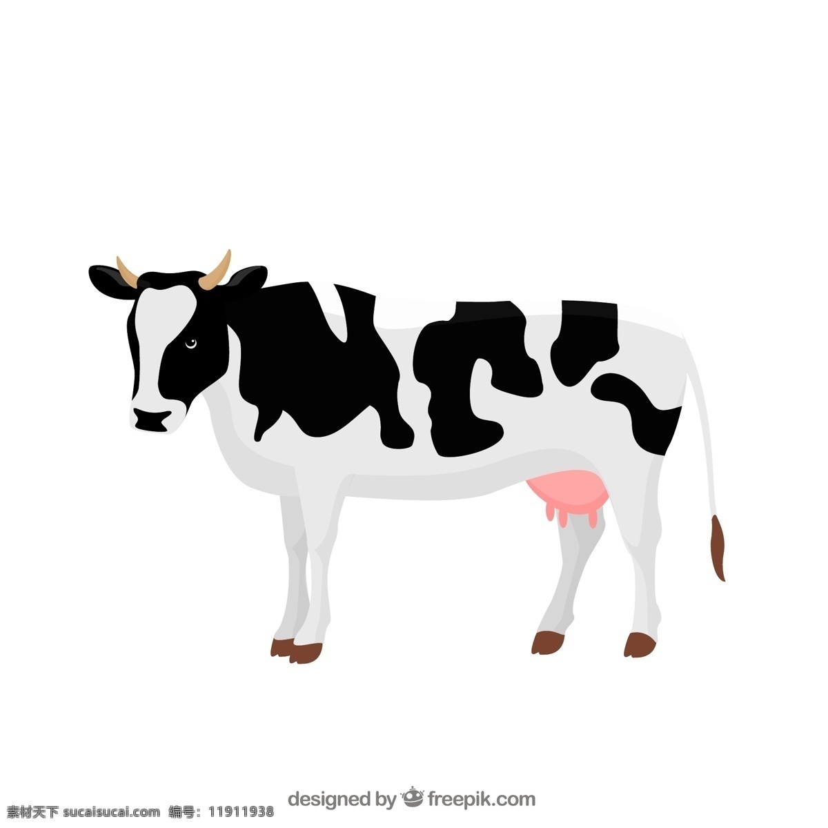 动物 牛奶 家畜 农场 矢量奶牛 矢量牛 矢量牛奶