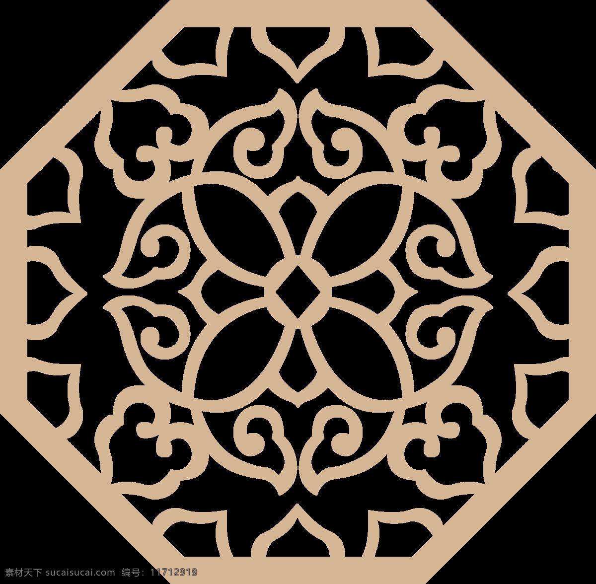 中式 传统图案 花纹 矢量 圆形 中式花样 窗花 镂空雕花 圆形雕花 设计图 底纹边框 花边花纹