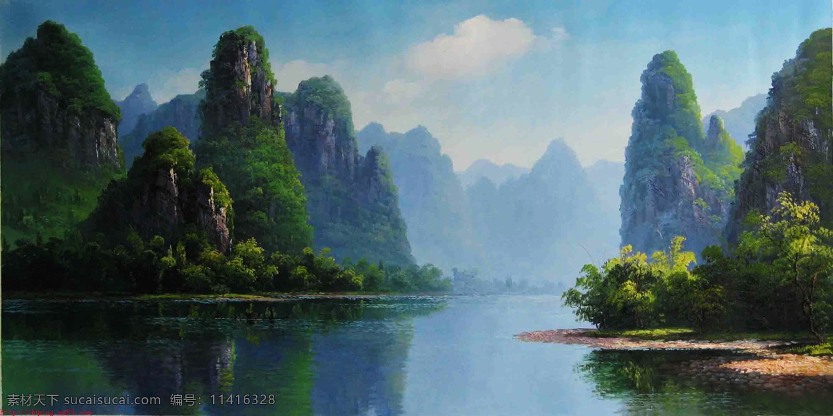 桂林山水 风景名胜 自然景观